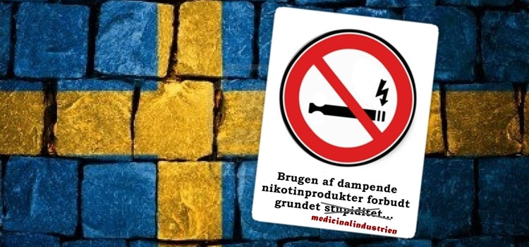 Sverige forbyder nikotinholdige e-væsker